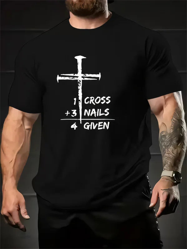 1 Cross + 3 Nails Tee