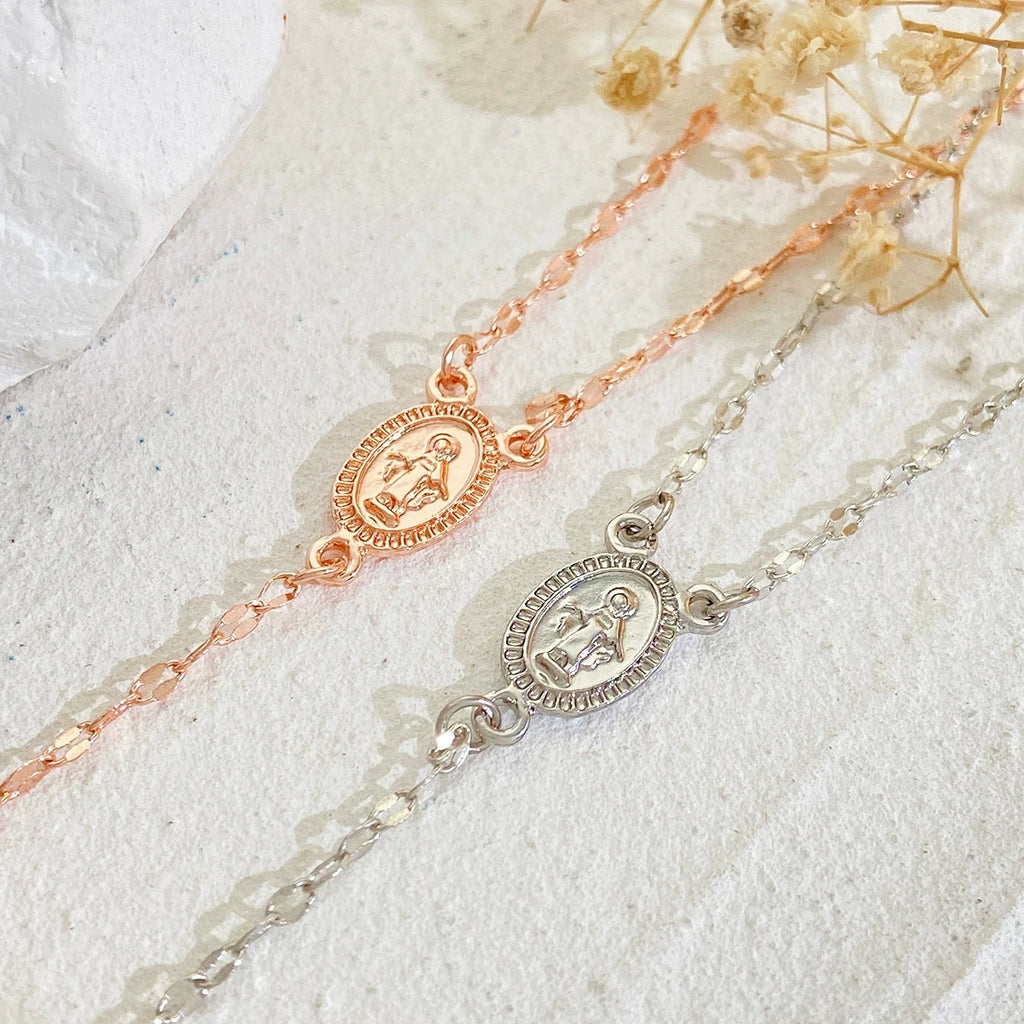 Rosary Cross Necklace